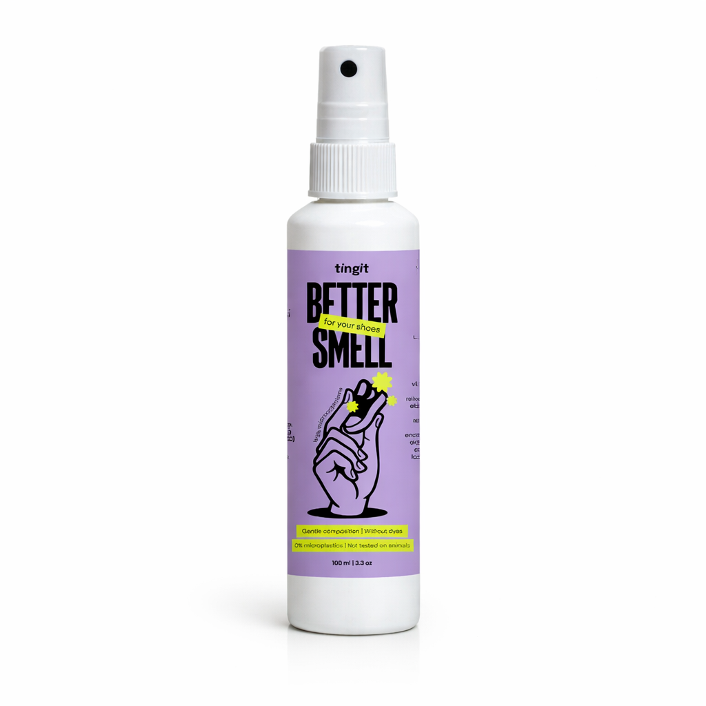 Better Smell Odor Eliminator with Active Microorganisms – Long-Lasting Deodorizer for Shoes & Sports Gear