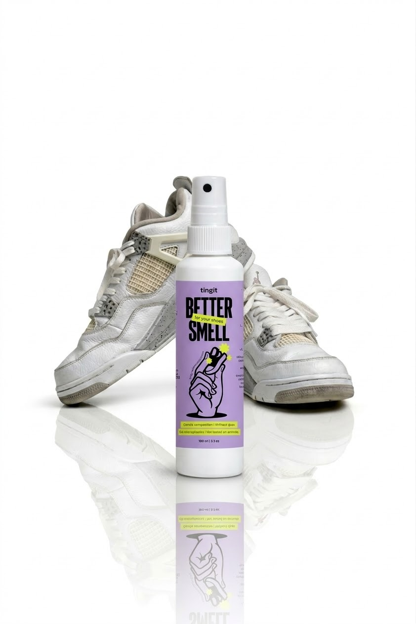 Better Smell Odor Eliminator with Active Microorganisms – Long-Lasting Deodorizer for Shoes & Sports Gear